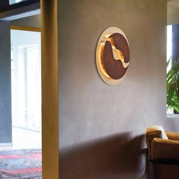 LED-Deckenleuchte Nevis Lava I