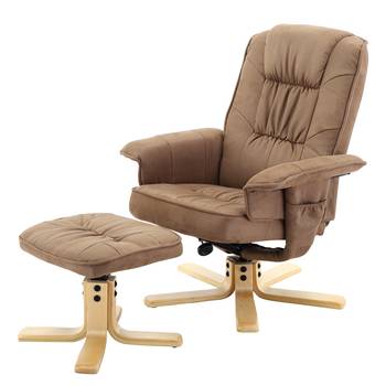 Relaxfauteuil Canillo met hocker