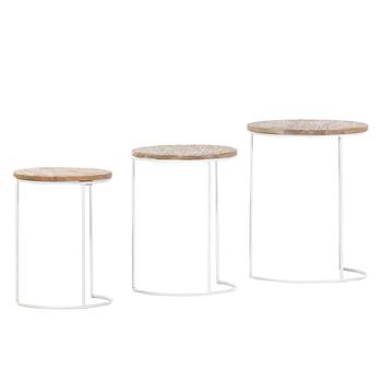 Tables gigognes Pailo (Lot de 3)