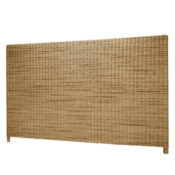 Ars Natura Kopfteil Aurora l 180x200 cm Rattan Hellbraun