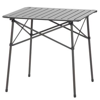Siena Garden Klapptisch Alex Stahl/Aluminum Klappbar 71x70x69 cm (BxHxT) Grau Modern