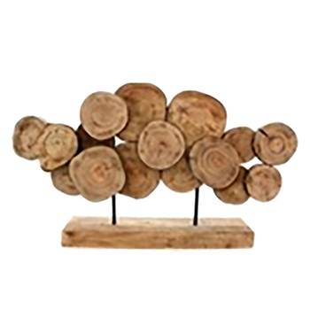 Sculptuur Log Slices