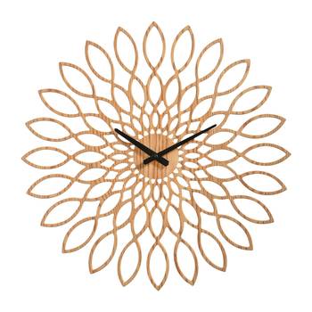 Sompex Wanduhr Oslo Holz Ø 60 cm Hellblau