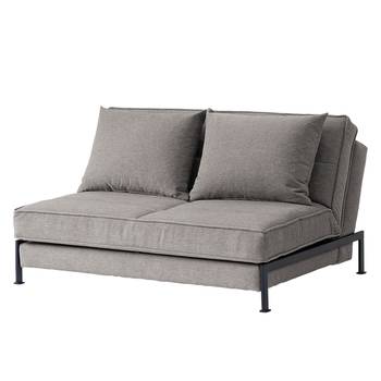 chillout by Franz Fertig Schlafsofa Filius Grau Webstoff 150x87x116 cm mit Schlaffunktion