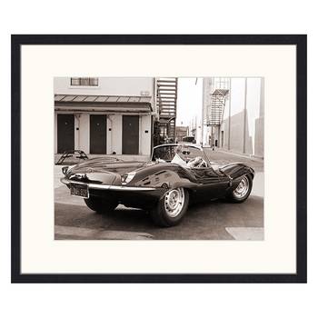Bild Steve McQueen in his Jaguar
