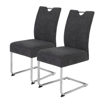 Chaises cantilever Lopten I (lot de 2)