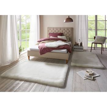 Mint Rugs Bettumrandung Superior Wollweiß (2er-Set) Rechteckig 90x140 cm (BxT) Kunstfaser