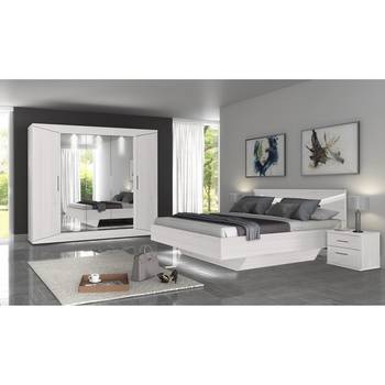 loftscape Bettkasten Vinstra Holzwerkstoff Weiß