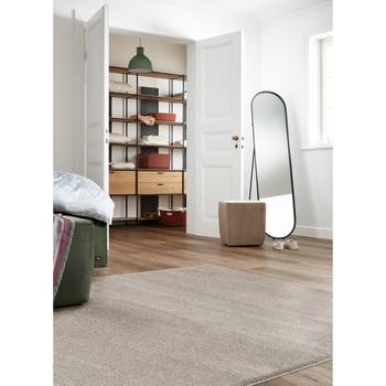 Schöner Wohnen Kollektion Hochflorteppich Pure Beige Rechteckig 67x130 cm (BxT) Kunstfaser