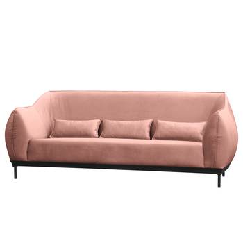 Jack & Alice Sofa Lindoia 3-Sitzer Mauve Samt 235x90x89 cm