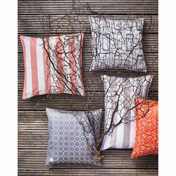Apelt Dekokissen 3967 I Koralle 48x48 cm (BxH) Kunstfaser