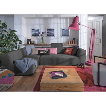 Tom Tailor Recamiere Elements Anthrazit 100% Polyester 190x99 cm (BxT) Modern