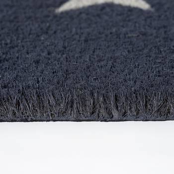 andiamo Fußmatte Kokos Star Kokosfasern Dunkelgrau 40x60 cm (BxT)