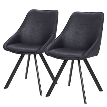 Chaises capitonnées Cowboy (lot de 2)