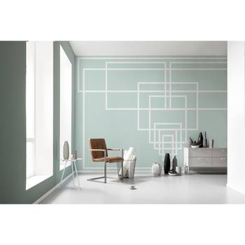 Fototapete Mills Board Center Ice White