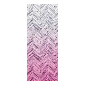 Fotobehang Herringbone Pink