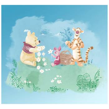 Fotobehang Winnie Pooh Picnic