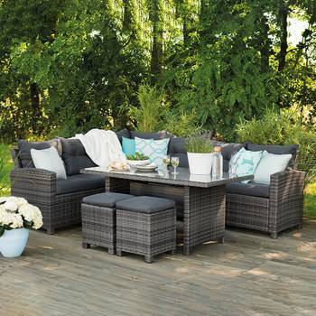 Loungeset Tessin (5er-Set)