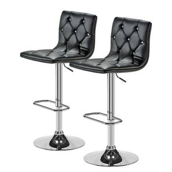 Chaises de bar Rougon (lot de 2)