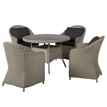 Gartenessgruppe Clover I (5-teilig)