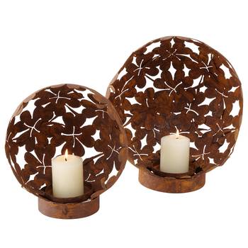 Windlicht Klee (2-teilig)