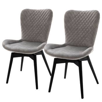 Chaises capitonnées Mettray (lot de 2)