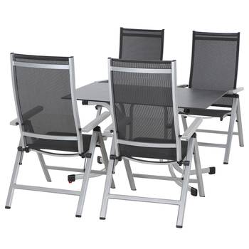 Gartenessgruppe Sola V (5-teilig)