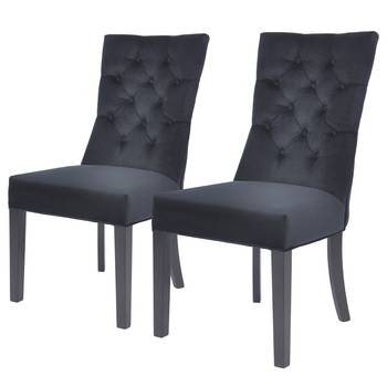 Chaises capitonnées Waroona 2 (lot de 2)