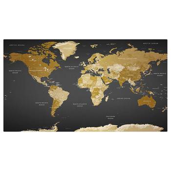 Papier peint World Map Modern Geography