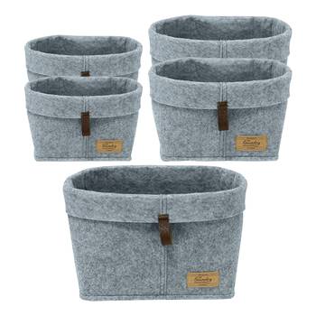 Paniers de rangement Feli (lot de 5)