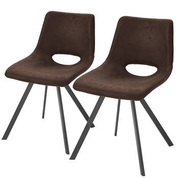 Chaises capitonnées Benol (lot de 2)