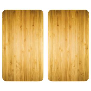 Abdeckplatte Holz-Optik (2er-Set)