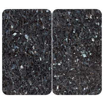 Abdeckplatte Blauer Marmor (2er-Set)