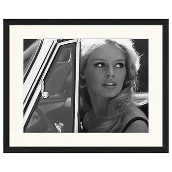 Tableau déco Brigitte Bardot driving