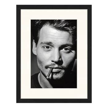 Poster con cornice Johnny Depp