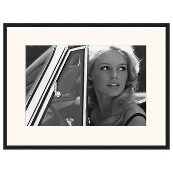 Afbeelding Brigitte Bardot driving