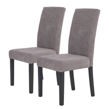 Chaises capitonnées Talma II (lot de 2)