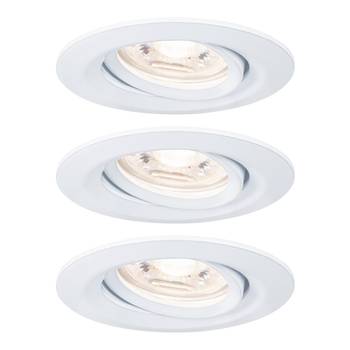 LED-inbouwlamp Nova I (set van 3)