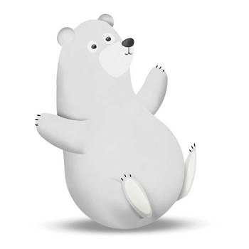 Tableau déco Cute Animal Polar Bear