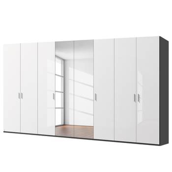 Drehtürenschrank SKØP pure gloss reflect