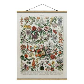 Wandkleed Vintage Bloemen II