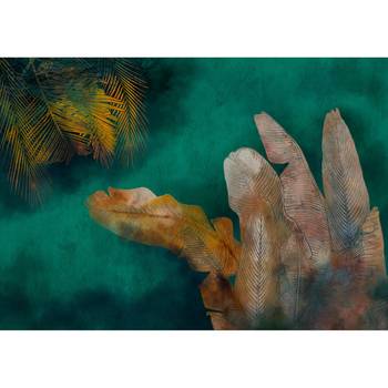 Vlies-fotobehang Painted Jungle