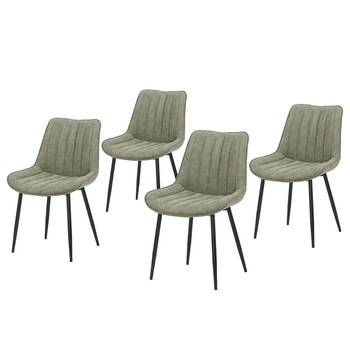 Chaises capitonnées Vinni (lot de 2)