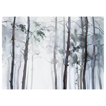 Leinwandbild Watercolor Forest