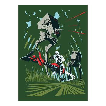 Wandbild Star Wars Vector Endor