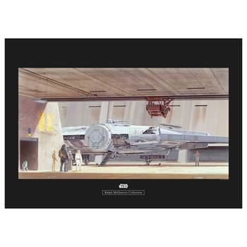 Wandbild Star Wars Mos Eisley Hangar