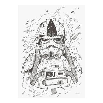 Afbeelding Star Wars Pilot Drawing