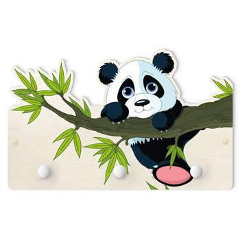 Patère enfants Panda sur sa branche