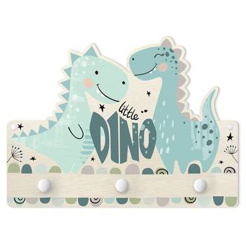 Kindergarderobe Dino Pastell