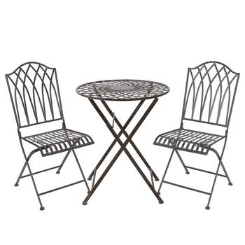 Table et chaises Mandala  (3 éléments)